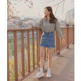 SONYUNARAインナーパンツ付デニムスカート韓国 韓国ファッション | 3rd Spring | 詳細画像10 
