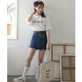 SONYUNARAインナーパンツ付デニムスカート韓国 韓国ファッション | 3rd Spring | 詳細画像13 