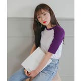 SONYUNARA半袖ラグランTシャツ 韓国 韓国ファッション | 3rd Spring | 詳細画像8 