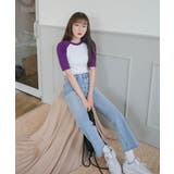 SONYUNARA半袖ラグランTシャツ 韓国 韓国ファッション | 3rd Spring | 詳細画像11 