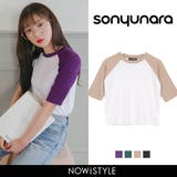 SONYUNARA半袖ラグランTシャツ 韓国 韓国ファッション | 3rd Spring | 詳細画像1 