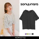 SONYUNARAデイリーストライプTシャツ 韓国 韓国ファッション | 3rd Spring | 詳細画像1 