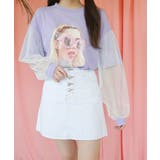 SONYUNARAシースルーパフ袖Tシャツ 韓国 韓国ファッション | 3rd Spring | 詳細画像7 