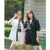 SONYUNARA(ソニョナラ)ボーイッシュ半袖シャツ韓国 韓国ファッション 半… | 3rd Spring | 詳細画像12 