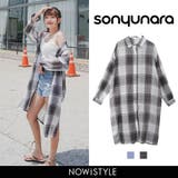 SONYUNARAロング丈チェックシャツ韓国 韓国ファッション ロング丈 | 3rd Spring | 詳細画像1 