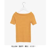 SONYUNARAボーダーオフショルダーTシャツ韓国 韓国ファッション ボーダー | 3rd Spring | 詳細画像4 