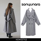 SONYUNARAワイドカラーグレンチェックコート韓国 韓国ファッション | 3rd Spring | 詳細画像1 