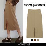 SONYUNARAスリットIラインスカート韓国 韓国 スリットスカート | 3rd Spring | 詳細画像1 