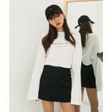 SONYUNARA筆記体ルーズフィットTシャツ韓国 韓国ファッション ロンT | 3rd Spring | 詳細画像6 