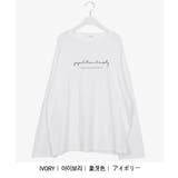SONYUNARA筆記体ルーズフィットTシャツ韓国 韓国ファッション ロンT | 3rd Spring | 詳細画像3 