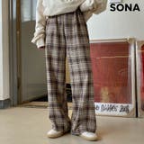 SONYUNARA(ソニョナラ)カジュアルチェックパンツ | 3rd Spring | 詳細画像1 