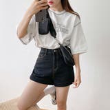【フリー】アイボリー | SONYUNARA(ソニョナラ)ステッチ半袖Tシャツ | 3rd Spring