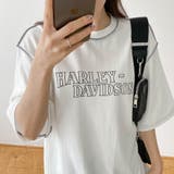 SONYUNARA(ソニョナラ)ステッチ半袖Tシャツ | 3rd Spring | 詳細画像16 