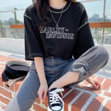 SONYUNARA(ソニョナラ)ステッチ半袖Tシャツ | 3rd Spring | 詳細画像7 