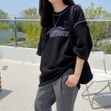 SONYUNARA(ソニョナラ)ステッチ半袖Tシャツ | 3rd Spring | 詳細画像8 