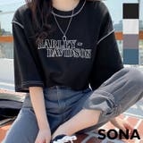 SONYUNARA(ソニョナラ)ステッチ半袖Tシャツ | 3rd Spring | 詳細画像1 