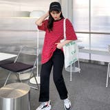 SONYUNARA(ソニョナラ)3色配色ストライプTシャツ | 3rd Spring | 詳細画像10