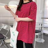 SONYUNARA(ソニョナラ)3色配色ストライプTシャツ | 3rd Spring | 詳細画像11