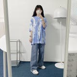 SONYUNARA(ソニョナラ)タイダイ染め半袖Tシャツ | 3rd Spring | 詳細画像6 