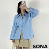SONYUNARA(ソニョナラ)2WAYルーズフィットジップアップビッグシャツ | 3rd Spring | 詳細画像1 