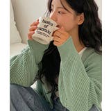 SONYUNARA(ソニョナラ)リブバルーン袖カーディガン | 3rd Spring | 詳細画像9 