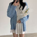 SONYUNARA(ソニョナラ)ツイストダボダボVネックカーディガン | 3rd Spring | 詳細画像16