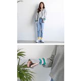 SUMGIRLラインポイントVネックトレーナー 韓国 韓国ファッション | 3rd Spring | 詳細画像12 