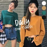 MERONGSHOPデイリークロップドTシャツ 韓国韓国ファッション | 3rd Spring | 詳細画像1 