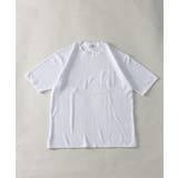 ホワイト | T/C ワッフル 半袖 ビッグサーマルTシャツ | Nylaus