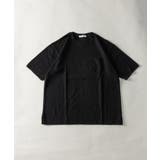 ブラック | T/C ワッフル 半袖 ビッグサーマルTシャツ | Nylaus
