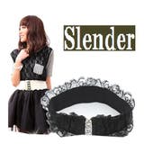 Y012レースゴムベルトアンティーク風、女子度UP!チュニック 長袖 | SLENDER | 詳細画像3