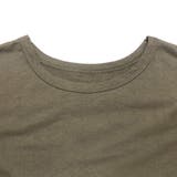 ラウンドヘムプルオーバーTシャツ サイドスリットカットソー コットン100％ | SLENDER | 詳細画像4 