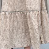 ラインレース ティアードドットワンピース 着やせ | SLENDER | 詳細画像10 