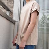 ストレッチコットンハイネックTシャツ モックネックｔシャツ シンプルカットソー | SLENDER | 詳細画像14 