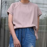ストレッチコットンハイネックTシャツ モックネックｔシャツ シンプルカットソー | SLENDER | 詳細画像16 