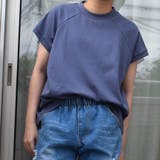 ストレッチコットンハイネックTシャツ モックネックｔシャツ シンプルカットソー | SLENDER | 詳細画像20 