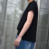 ストレッチコットンハイネックTシャツ モックネックｔシャツ シンプルカットソー | SLENDER | 詳細画像25 