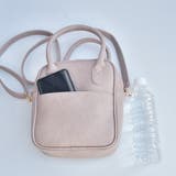 【ペットボトル入る◎調節可能ショルダー紐付き】2WAY PUレザーミニボストンバ… | SLENDER | 詳細画像8 