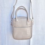 【ペットボトル入る◎調節可能ショルダー紐付き】2WAY クロコ柄ミニボストンバッ… | SLENDER | 詳細画像3 