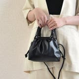 がま口風 巾着ショルダーバッグ 肩掛けかばん | SLENDER | 詳細画像14 