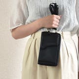 ミニお財布ショルダーバッグ スマホ入れ スマホポーチ | SLENDER | 詳細画像17 