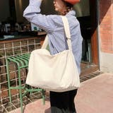 キャンバスショルダーバッグ マザーズバッグ シンプル | SLENDER | 詳細画像8