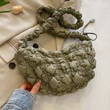 カーキ | ポップコーン雲ショルダーバッグ もこもこ ふわふわ | SLENDER