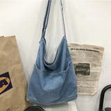 デニムワンショルダーバッグ シンプル サブバッグ | SLENDER | 詳細画像11 