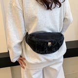 デカロゴ デニムボディボディバッグ ウエストバッグ | SLENDER | 詳細画像8 