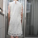 総レースノースリーブワンピース フリル袖 ノースリーブ | SLENDER | 詳細画像11 