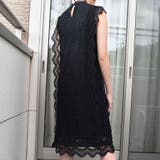 総レースノースリーブワンピース フリル袖 ノースリーブ | SLENDER | 詳細画像5 