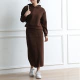 セットアップ パーカー スカートセット | SLENDER | 詳細画像9