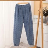 まるで着る毛布もこもこルームウェア 上下セット パンツ | SLENDER | 詳細画像13 