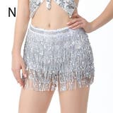 N シルバー：下 | ダンス衣装 ベリーダンス ブラ | SLENDER